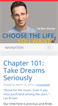Mobile Screenshot of choosethelifeyouwant.net